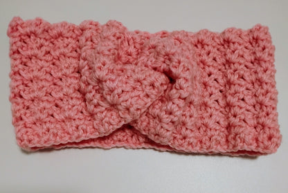 Bandeau Cache-oreilles pr femme au crochet handmade pratique & Stylé