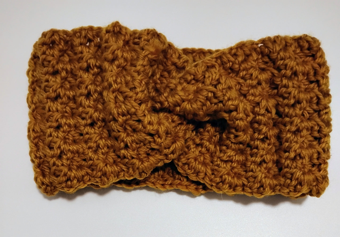 Bandeau Cache-oreilles pr femme au crochet handmade pratique & Stylé