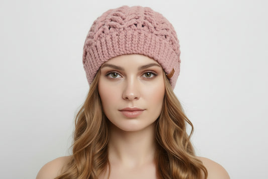 "Jael" warm Beanie hat - Cozy Warmth and Style in any Fiber